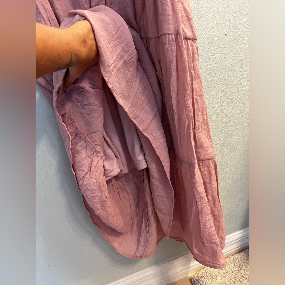 Elegant Pink Sleeveless Dress NWT - Picture 7 of 7